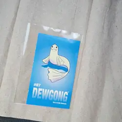 Dewgong Pokemon 1999 Game Freak Creatures #87 Sticker - Image 3