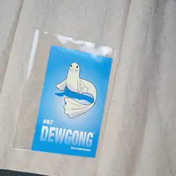 Dewgong Pokemon 1999 Game Freak Creatures #87 Sticker - Image 4