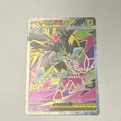 Mega Zeraora ex 098/084 Ultra Rare ME: Pitch Black Pokemon TCG NM - Image 1