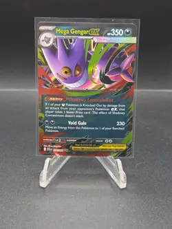 Mega Gengar EX 056/094 ME02 Phantasmal Flames Holo Pokemon - Image 1