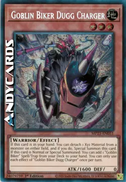 GOBLIN BIKER DUGG CHARGER • Segreta Prismatica SP • MP25 EN051 • 1Ed • Yugioh! - Image 1