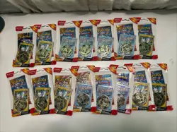 Pokemon TCG Surging Sparks Single Blister Lot of 15 Wooper Pachirisu Coin SEALED - Image 1