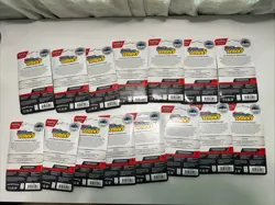 Pokemon TCG Surging Sparks Single Blister Lot of 15 Wooper Pachirisu Coin SEALED - Image 4