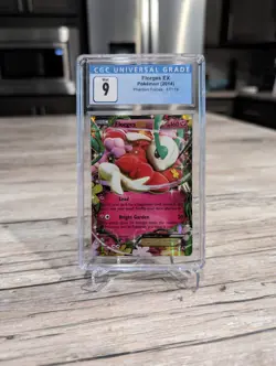 CGC 9 MINT Florges EX 67/119 HOLO RARE XY Phantom Forces Pokemon Card 474 - Image 2