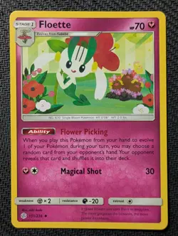 Floette 151/236 Uncommon Cosmic Eclipse Pokemon Near Mint - Image 1