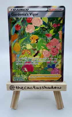 Pokemon Crown Zenith: Galarian Gallery Holo Gardenia's Vigor GG61/GG70 - NM - Image 1