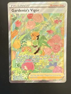 Pokemon Crown Zenith: Galarian Gallery Holo Gardenia's Vigor GG61/GG70 - NM - Image 3