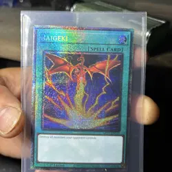 YuGiOh! - Raigeki MP25-EN015 Starlight Rare 1st Edition Near Mint - Image 2
