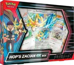 Journey Together Pokemon TCG: Hop’s Zacian ex Box - Image 1