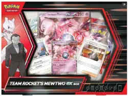 Pokemon TCG Team Rocket's Mewtwo ex Box PRESALE - Image 1