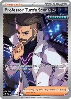 NM-Mint Professor Turo's Scenario - 240/182 - Ultra Rare Pokemon Paradox Rift - Image 1