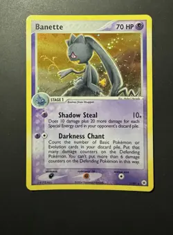 Banette 1/101 Hidden Legends 2004 Holo Rare Pokemon English LP/NM - Image 5