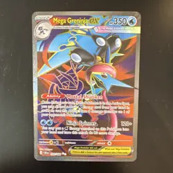 Pokemon Mega Greninja EX 100/086 - Chaos Rising Full Art Holo Ultra Rare 350 HP - Image 1