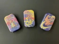 [SET of 3] Pokemon TCG: Kanto Power Mini Tins 2025. Factory Sealed. - Image 1