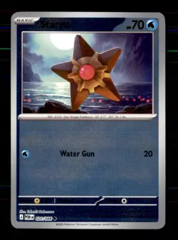 Staryu 020/088 Common Perfect Order Pokemon Reverse Holo Near Mint - Image 1