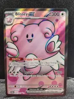 Blissey ex 201/167 Ultra Rare Twilight Masquerade Pokemon Holo Near Mint - Image 1