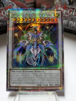 Yu-Gi-Oh Supreme Darkness SUDA-EN039 Crystal Clear Wing Over Synchro Dragon QCSR - Image 1