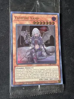 Vampire Vamp - LART-EN033 - Ultra Rare Limited Edition Sealed Promo NM/M Yugioh - Image 3