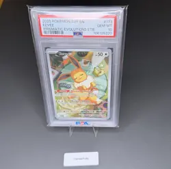 PSA 10 Eevee 173 Sv: Scarlet & Violet Promo Cards Holo - Image 1