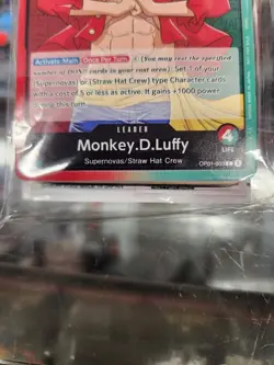 Luffy Sample Starter Deck One Piece Pre-Errata Demo Deck Sealed - Image 2
