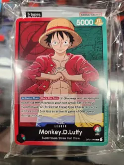 Luffy Sample Starter Deck One Piece Pre-Errata Demo Deck Sealed - Image 3