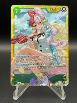 One Piece Card Game Bandai Uta EB03-061 SEC Secret Rare Eng Alt Art Foil - Image 1