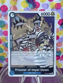 One Piece Prisoner of Impel Down OP16-042 The Time of Battle Foil - Image 1