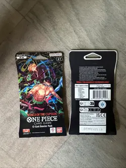 One Piece OP-06 Wings Of The Captain Sleeved Blister Booster Packs (Lot of 9) - Image 2