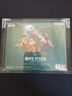One Piece TCG OP-08 Two Legends Booster Box English Sealed Box * dented corner* - Image 1
