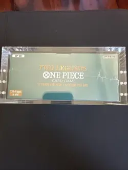 One Piece TCG OP-08 Two Legends Booster Box English Sealed Box * dented corner* - Image 2