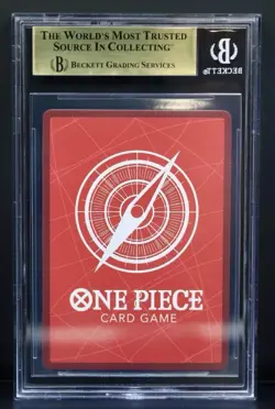 One Piece Edward.Newgate Leader OP02 #001 Alternate Art Beckett BGS 9.5 English - Image 2