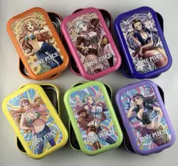 One Piece Card Game Mini Tin Vol.2 Asia - TINS ONLY - Set of 6 Unique Tins - Image 2