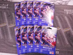 One Piece OP-14 The Azure Sea’s Seven Sleeved Booster Packs Lot of (x10) - Image 1