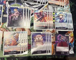 OP16 Yamato deck - One Piece TCG Bundle English NM - Sold As Seen - Image 4