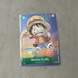 Monkey.D.Luffy (Gen Con 2023) P-037 One Piece Promotion Cards Foil sealed - Image 1