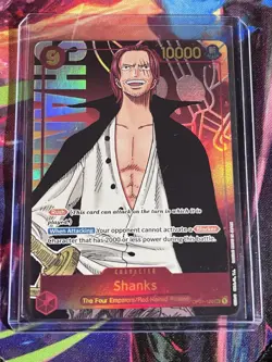 Shanks Alt Art OP01-120 SEC Art ROMANCE DAWN - ONE PIECE Card Game English - Image 1