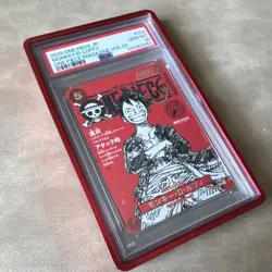 Bandai 2025 One Piece Card Game JP Monkey D. Luffy #014 PSA 10 Promo - Image 4