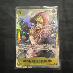 One Piece TCG - Donquixote Rosinante OP12-108 (R) Alt Art Legacy of the Master - Image 1