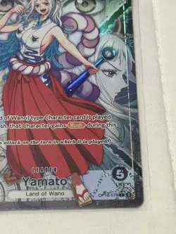 Bandai One Piece TCG Yamato Leader OP16-079 Alt Art Foil English - Image 5