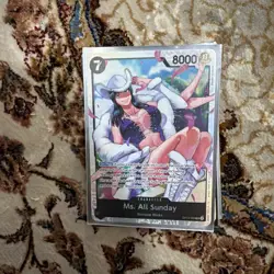 One Piece Card Game - Ms. All Sunday OP14-084 SR Super Rare English - Image 1