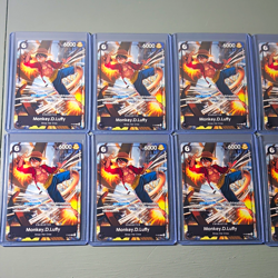 BANDAI ONE PIECE Card Game Monkey D. Luffy P-035 Pirates Party - Image 1