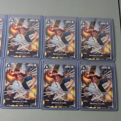 BANDAI ONE PIECE Card Game Monkey D. Luffy P-035 Pirates Party - Image 2
