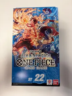 One Piece Trading Card Game Starter Deck Ace & Newgate ST-22 English Sealed - Image 1