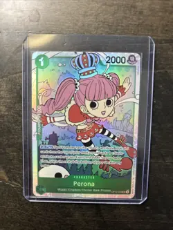 Perona OP12-034 Legacy of the Master Foil SR English One Piece TCG - Image 1