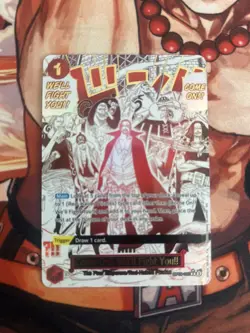 Bandai One Piece Card Game Come On!! We'll Fight You!! OP09-020 Event Foil Rare - Image 1