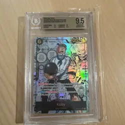 2026 One Piece Koby Manga EB04-044 OP15 Kami’s Island BGS Gold Gem Mint 9.5 - Image 1