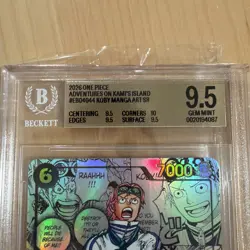 2026 One Piece Koby Manga EB04-044 OP15 Kami’s Island BGS Gold Gem Mint 9.5 - Image 3