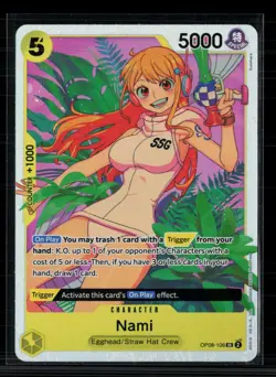 One Piece Nami Two Legends SR • OP08-106 Foil - Image 1