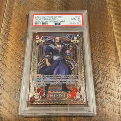 PSA 10 Silvers Rayleigh SP OP09-005 One Piece Op11 Fist of Divine Speed PSA 10 - Image 1
