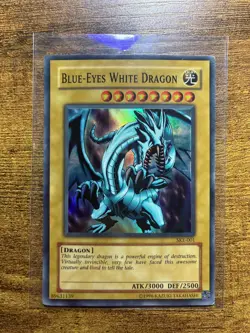 SR - Blue-Eyes White Dragon YuGiOh Starter Deck Kaiba Evolution #SKE-001 - Image 2